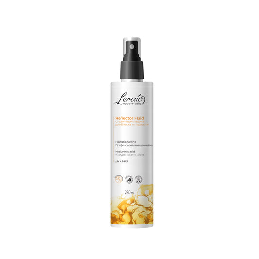 Lerato Cosmetic Reflector Fluid Thermal Protection Spray for Hair Shine and Smoothness, 250 ml