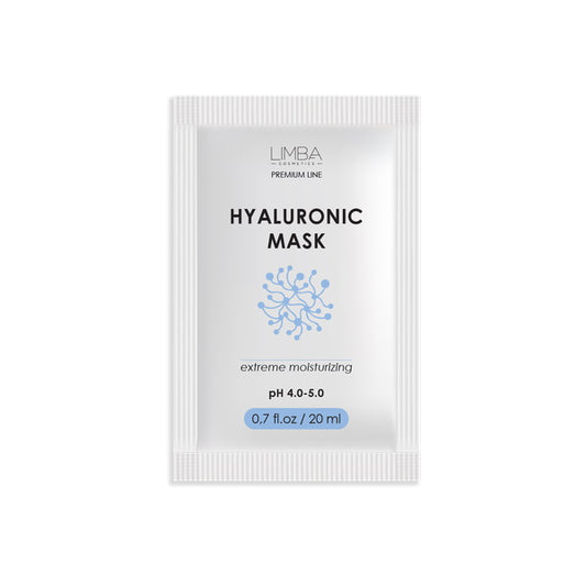 Limba Cosmetics Premium Line Hyaluronic Moisturizing Hair Mask, 20 ml